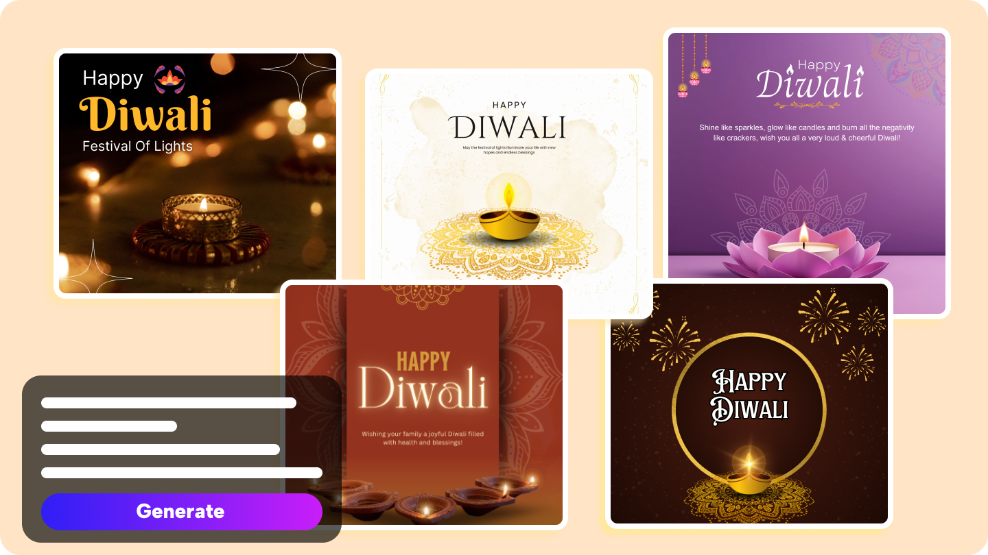 Diwali greeting card online