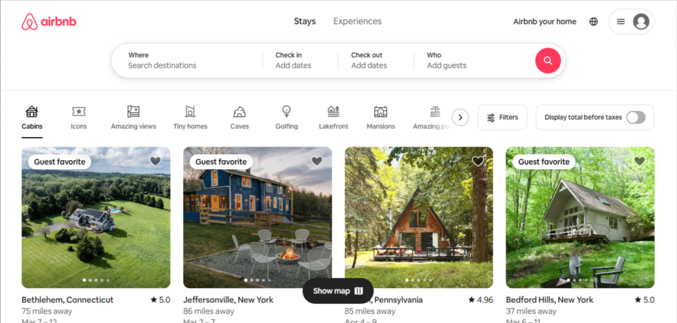 Airbnb startup