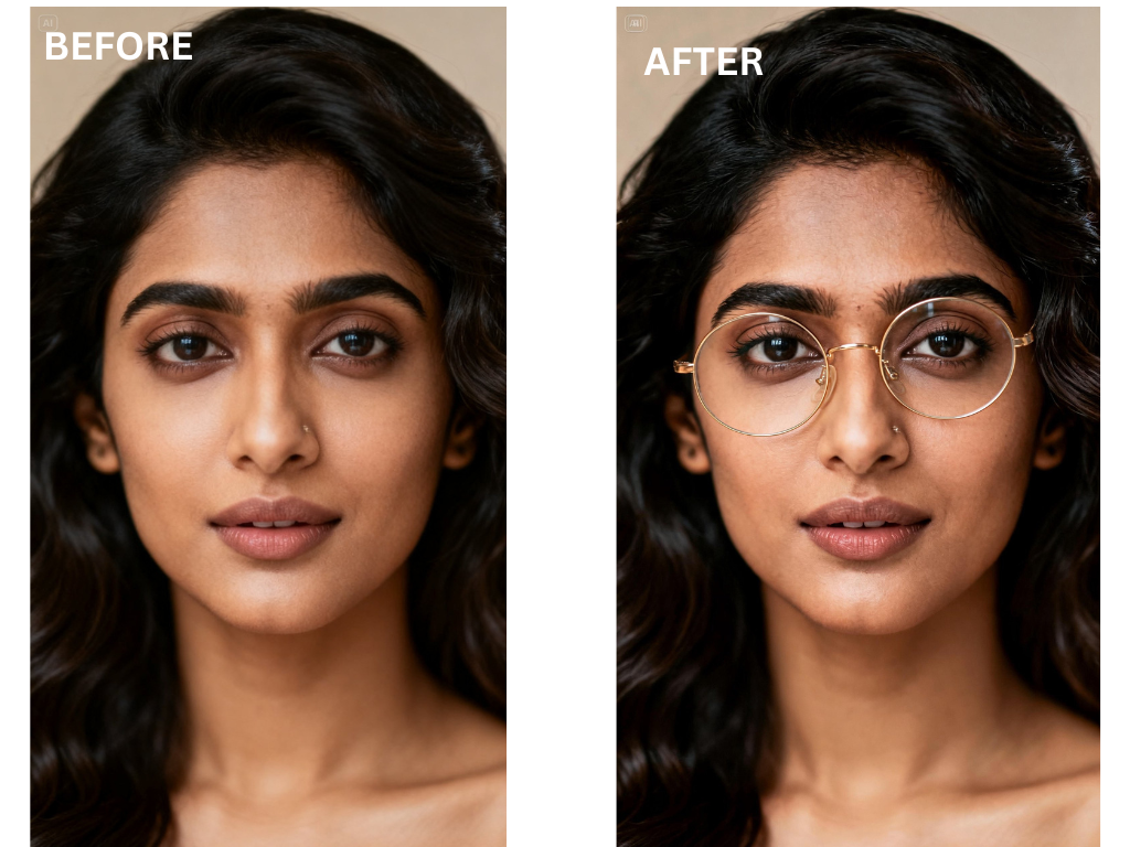 Prompt for thin wire-rimmed frames