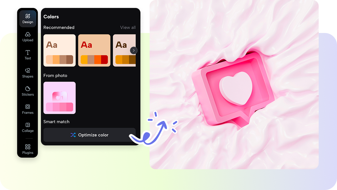 สีที่ปรับเปลี่ยนได้สะท้อนอารมณ์ของแบรนด์คุณ