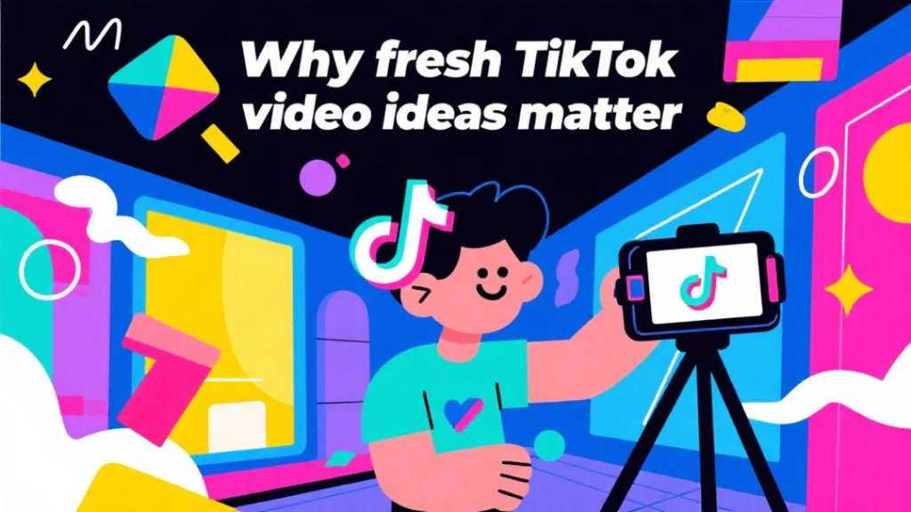 Why fresh TikTok video ideas matter