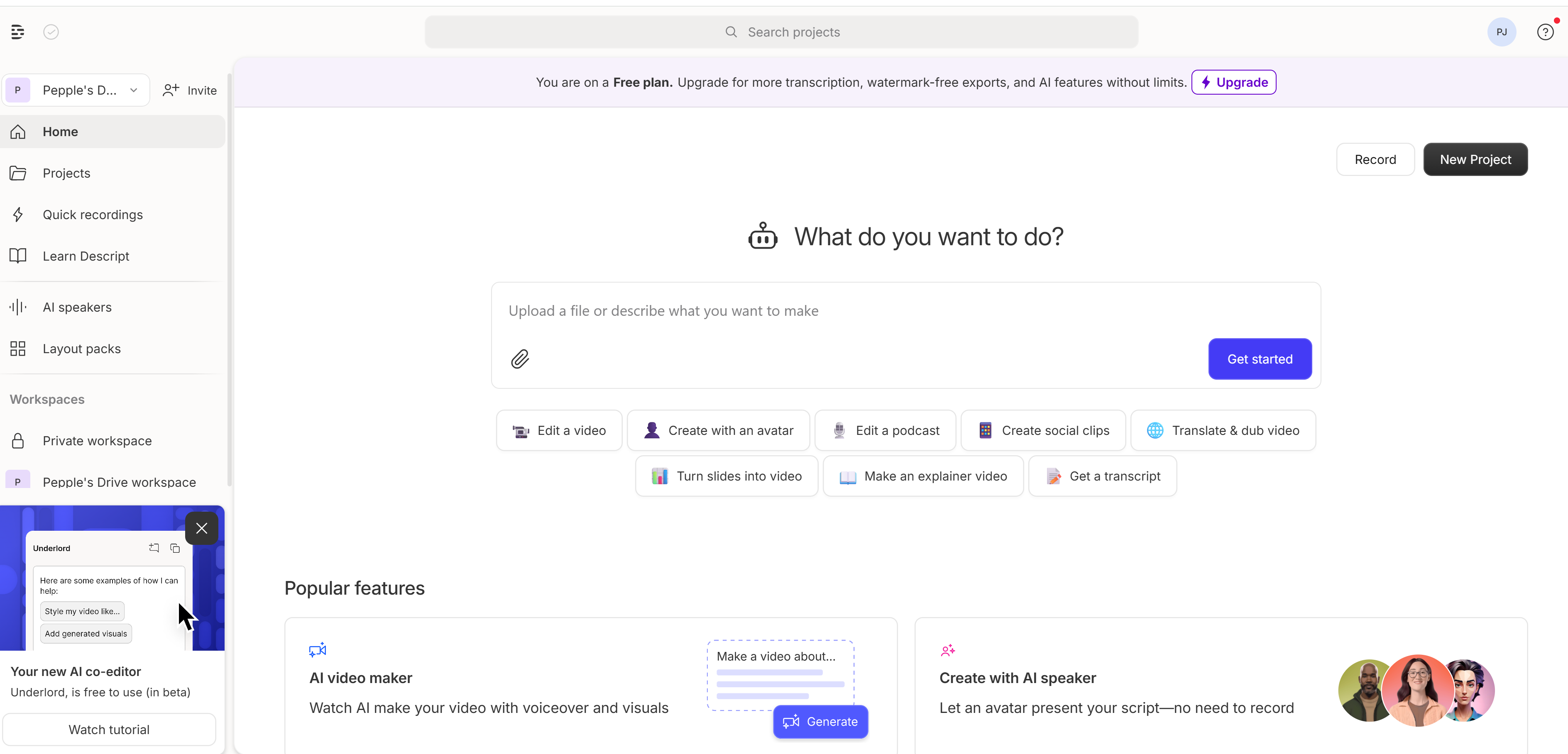 How to write a script for a video