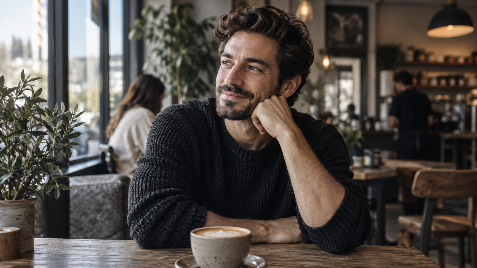 Solicitări de editare foto ChatGPT Tendințe pe Instagram prompt exemplu 2 - Profil Candid Café