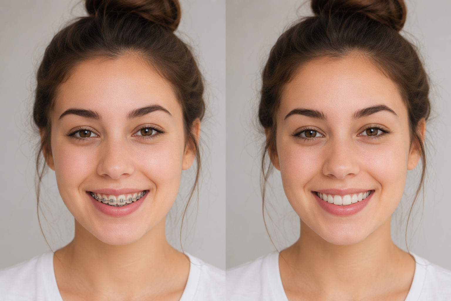 Dreamina supprime les accolades de l'exemple d'invite de photo 5 : Modification de portrait confiant