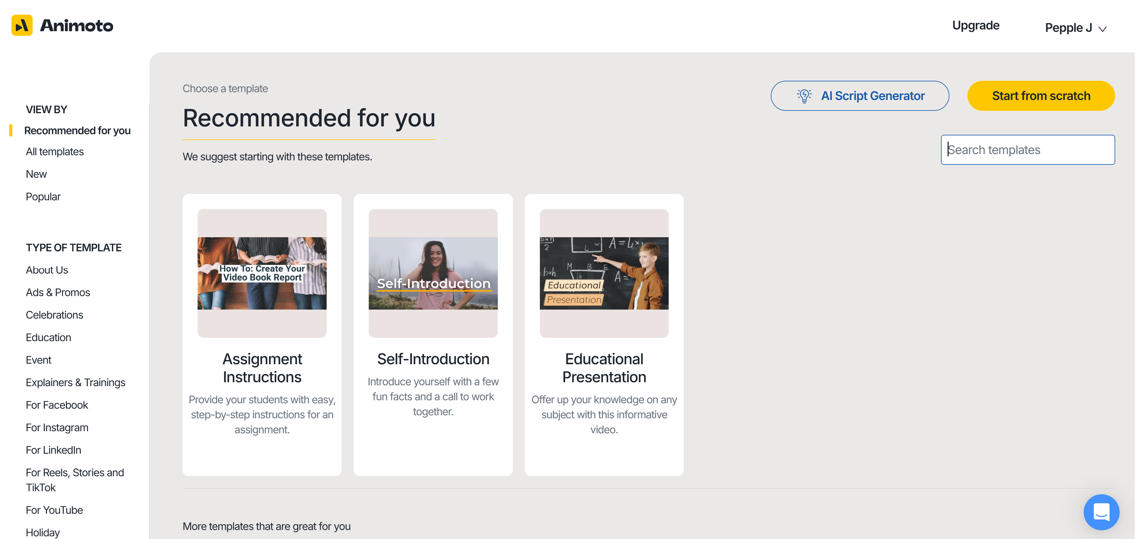 How to make video invitation free with Animoto