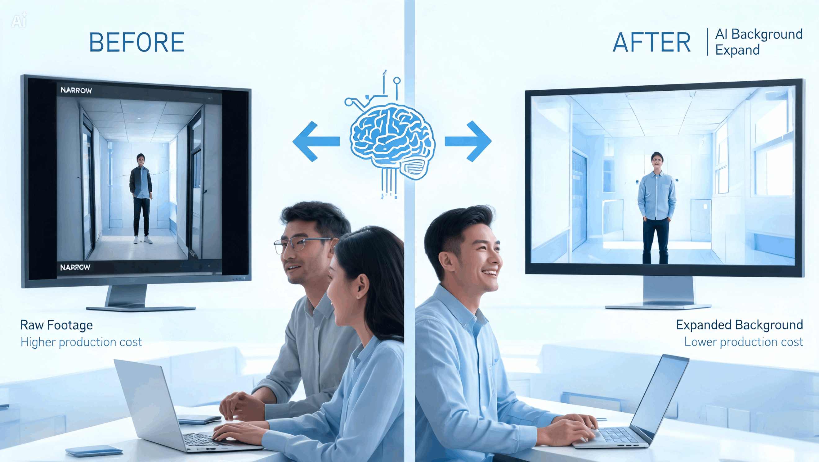 Lower production cost background