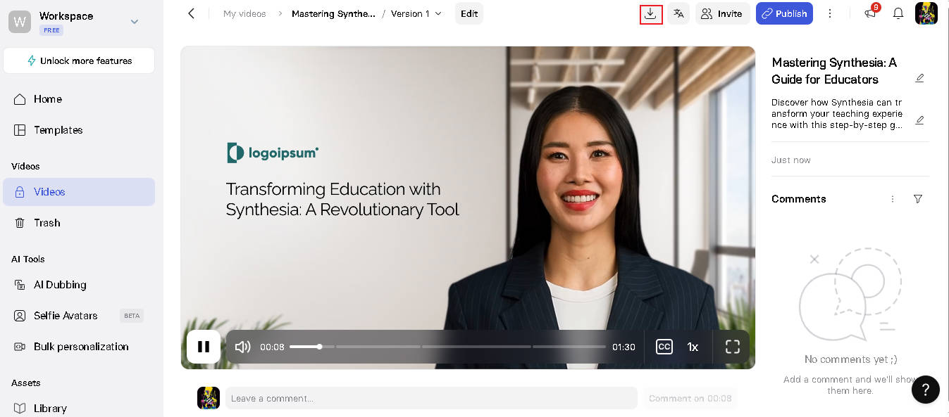 ai product review video generator