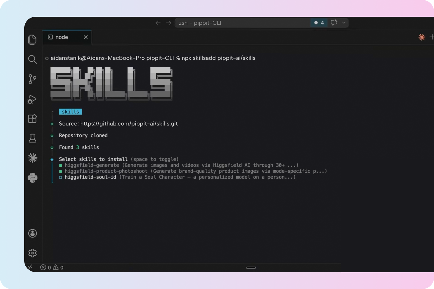 Step 2: Add your key to the Pippit Agent configuration