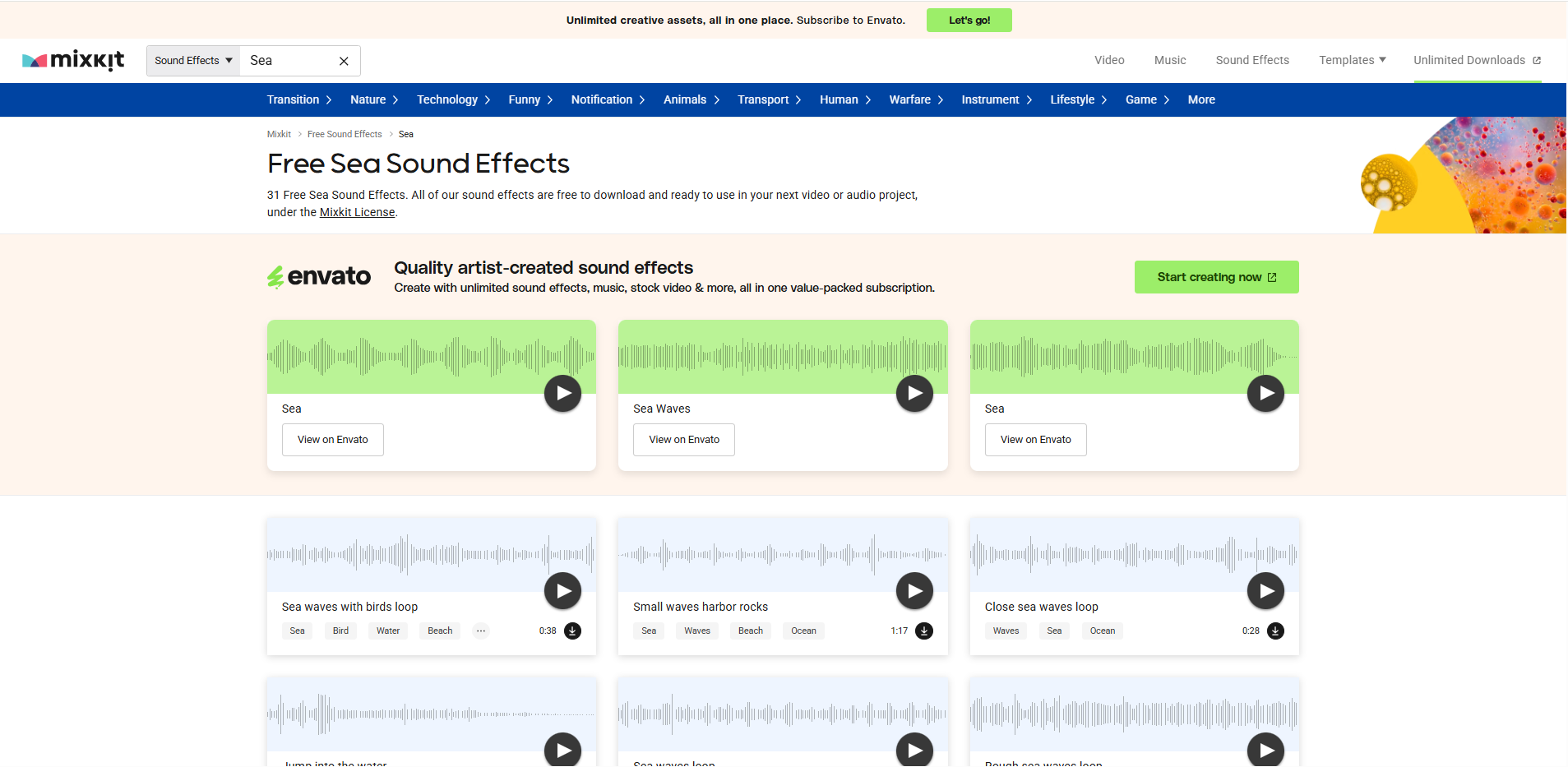 Interface of the CapCut desktop video editor - the best place to get ocean sound effects