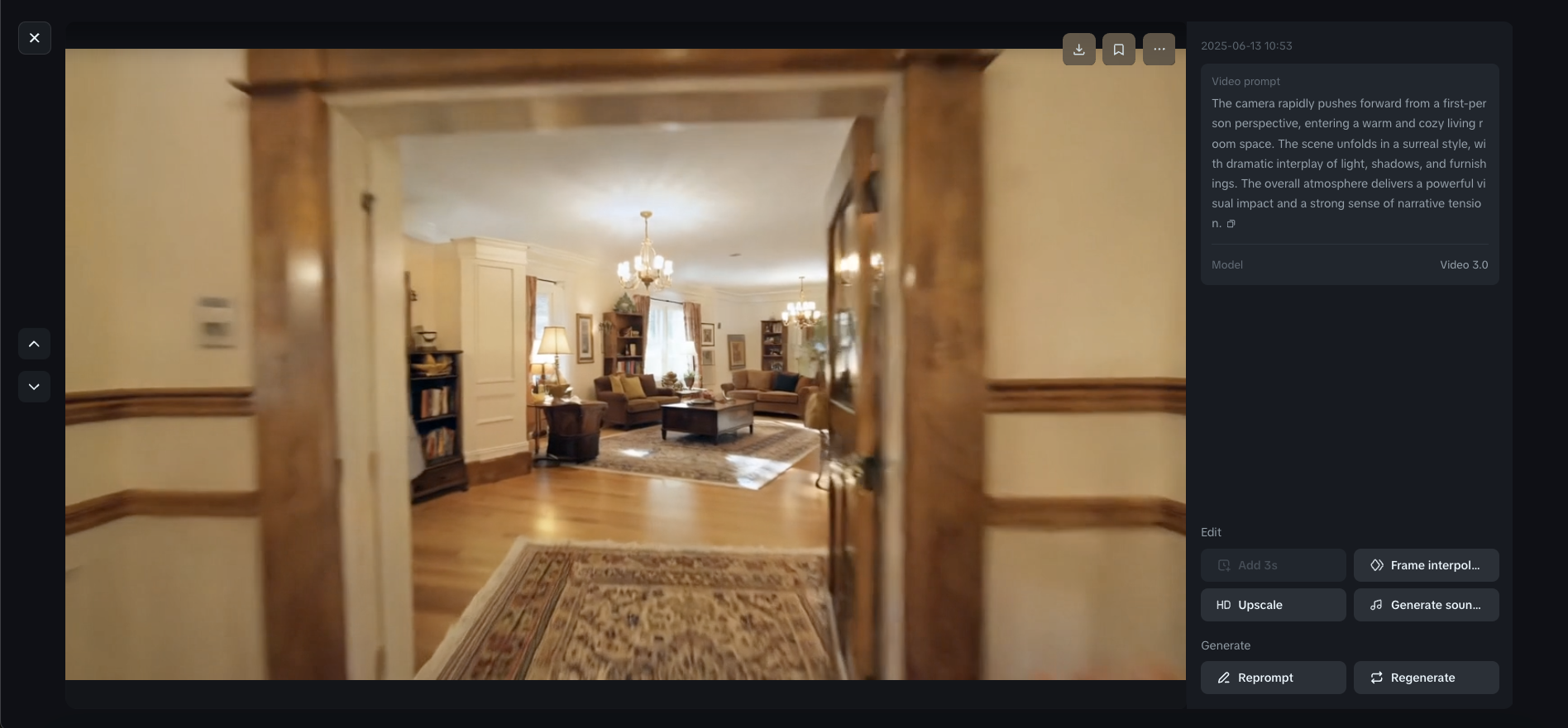 Dynamic perspective shifts