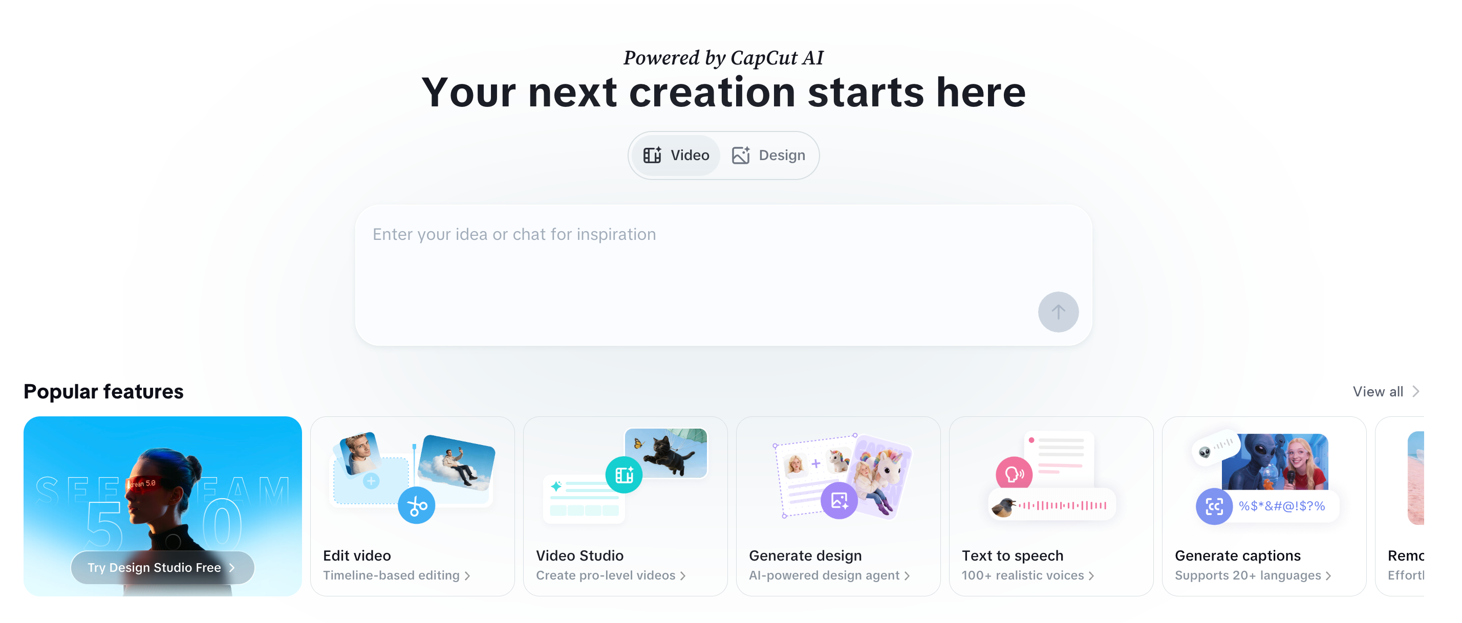 Start a New Project