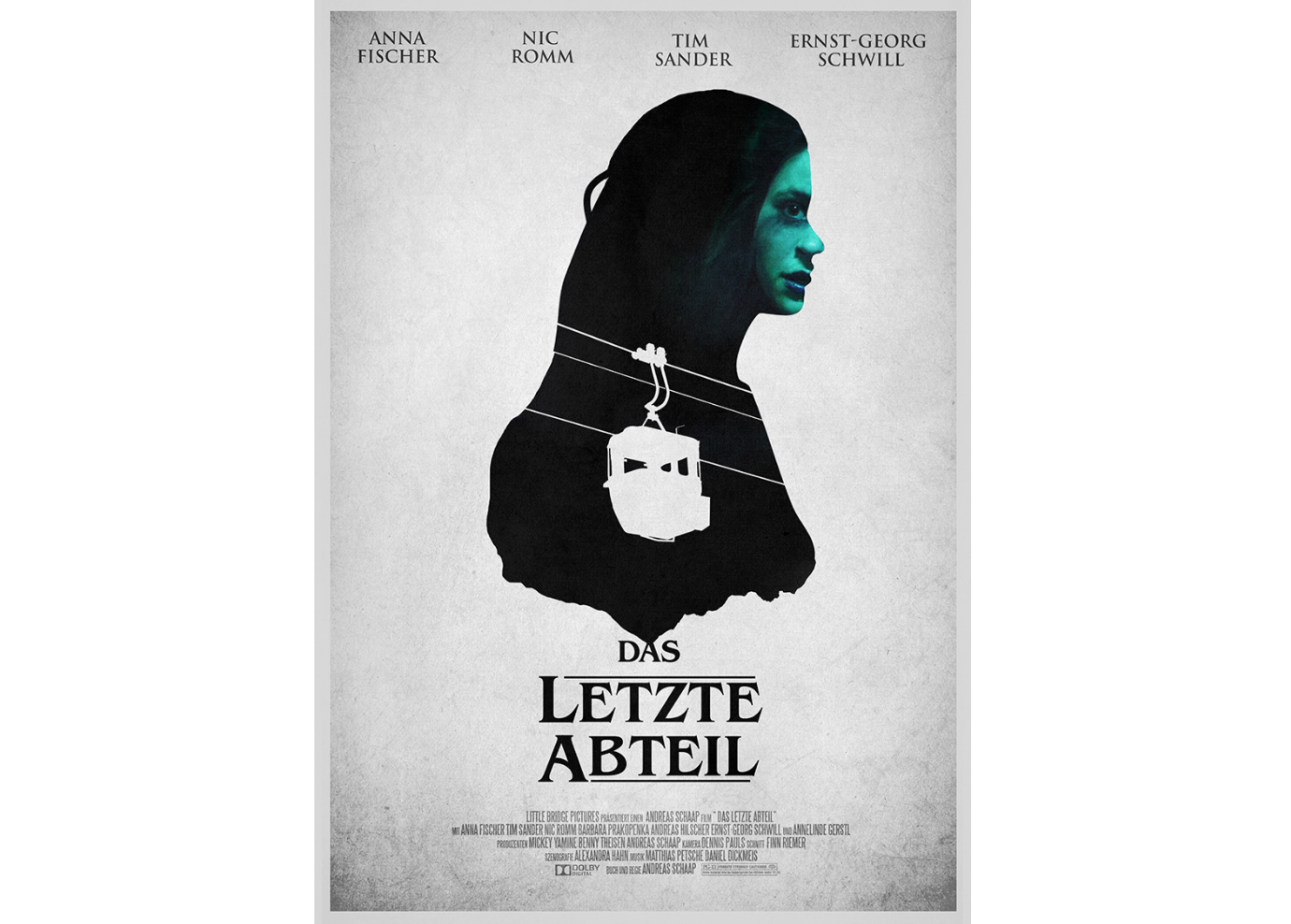 Poster with guiding lines