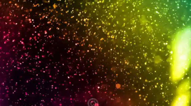 Colored dust overlays for creative styling