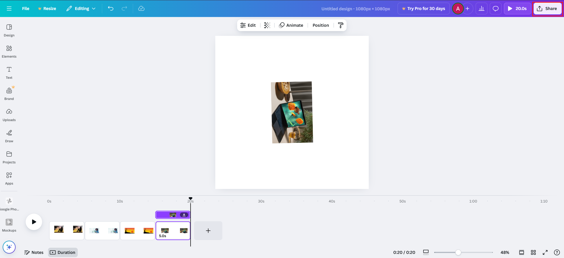 ai foto ke video online
