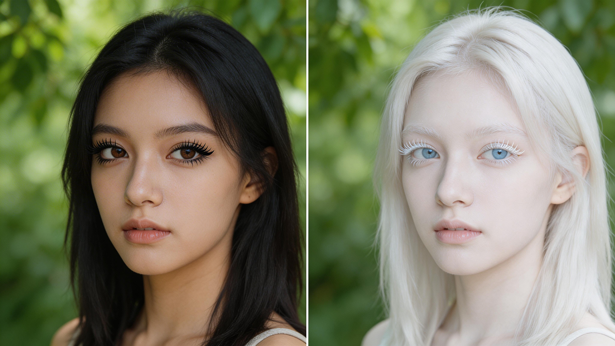 Viral Albino Trend