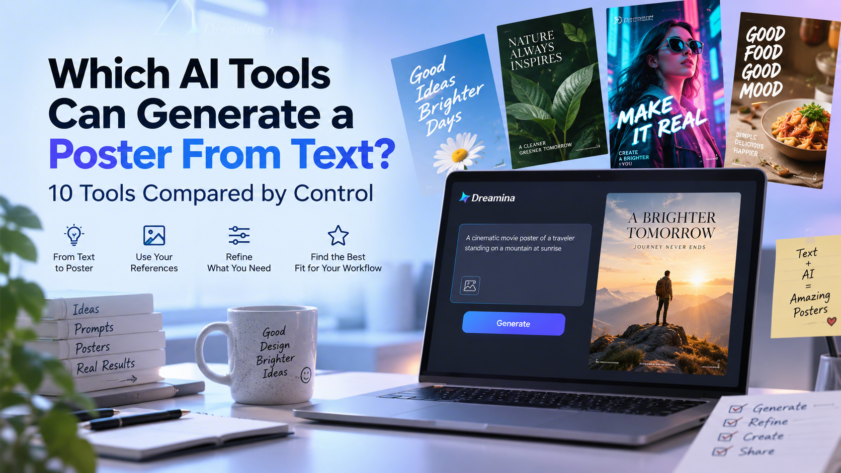 10 Tools to Generate a Poster From Text, Compared by Control