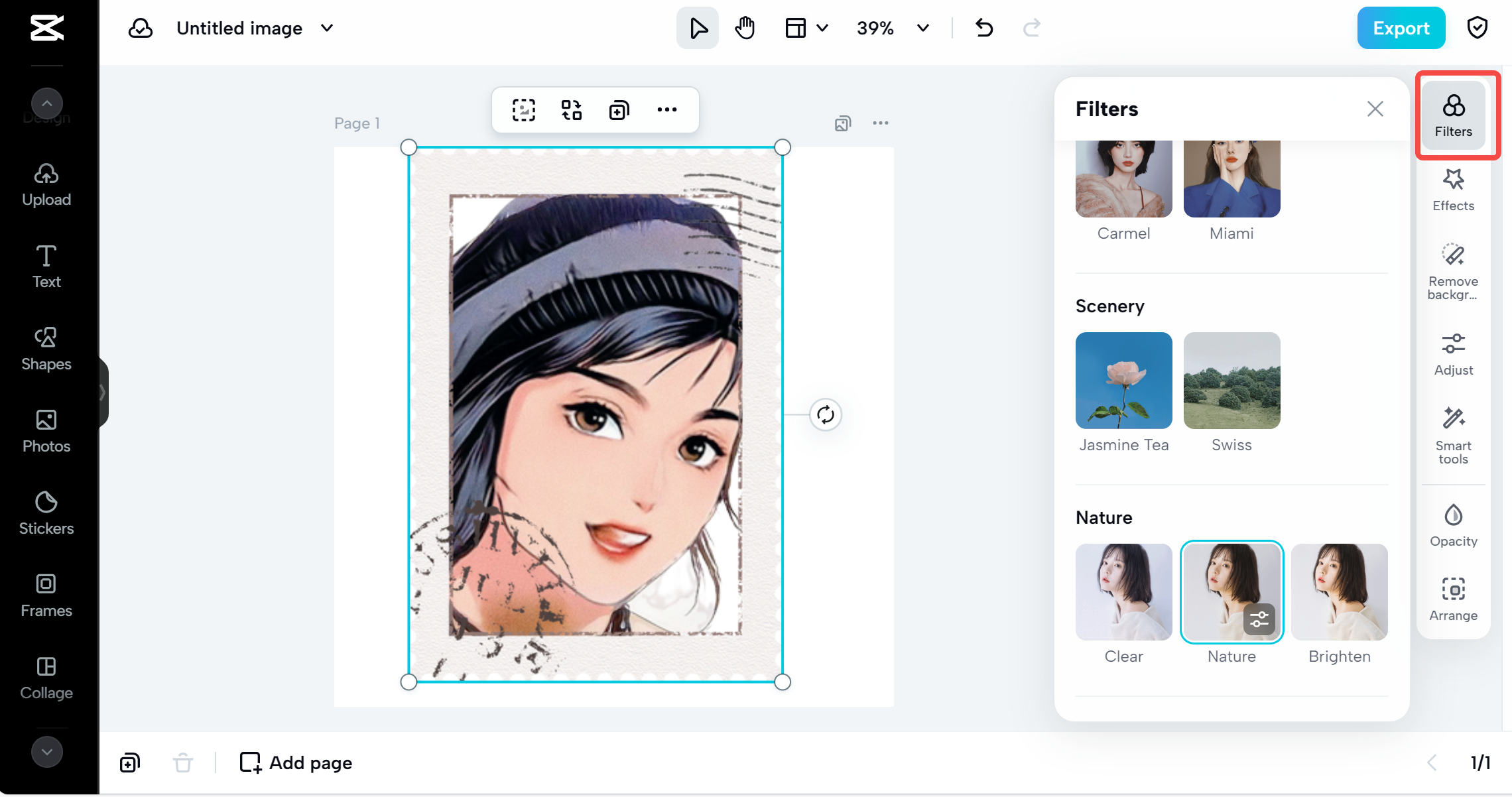 Uw handtekeninglook wacht op u met CapCut 's Avatar Photo Maker