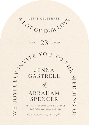 Font melengkung untuk undangan acara, selebaran, dan poster