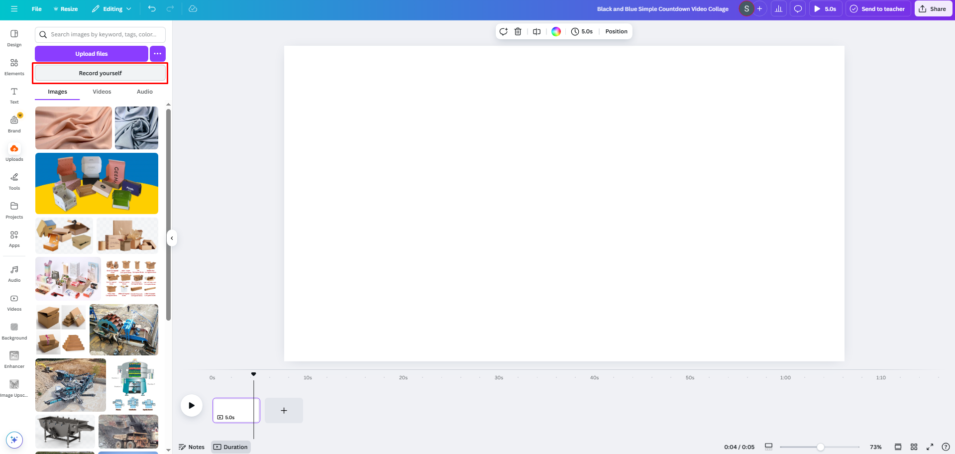 Open the online video recorder