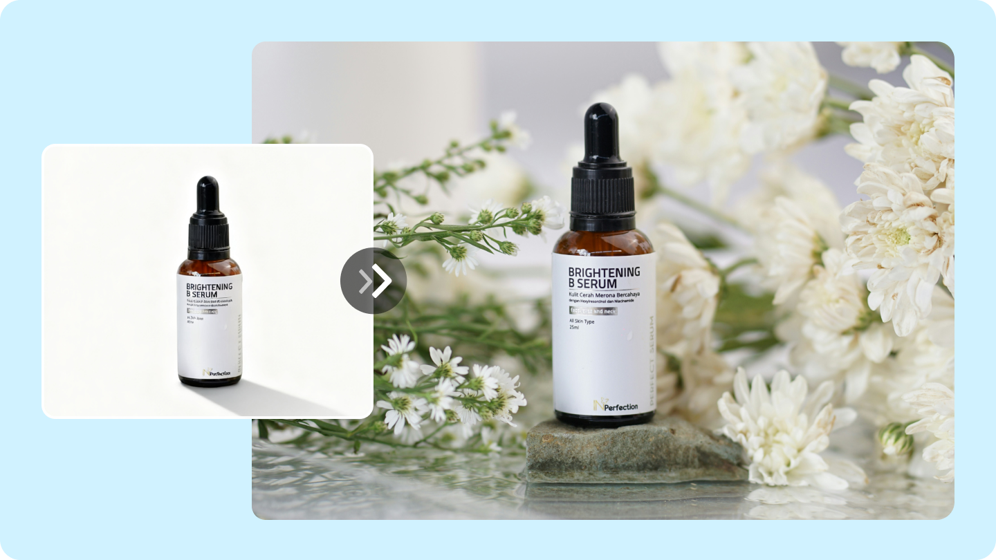 photographie de produits par IA