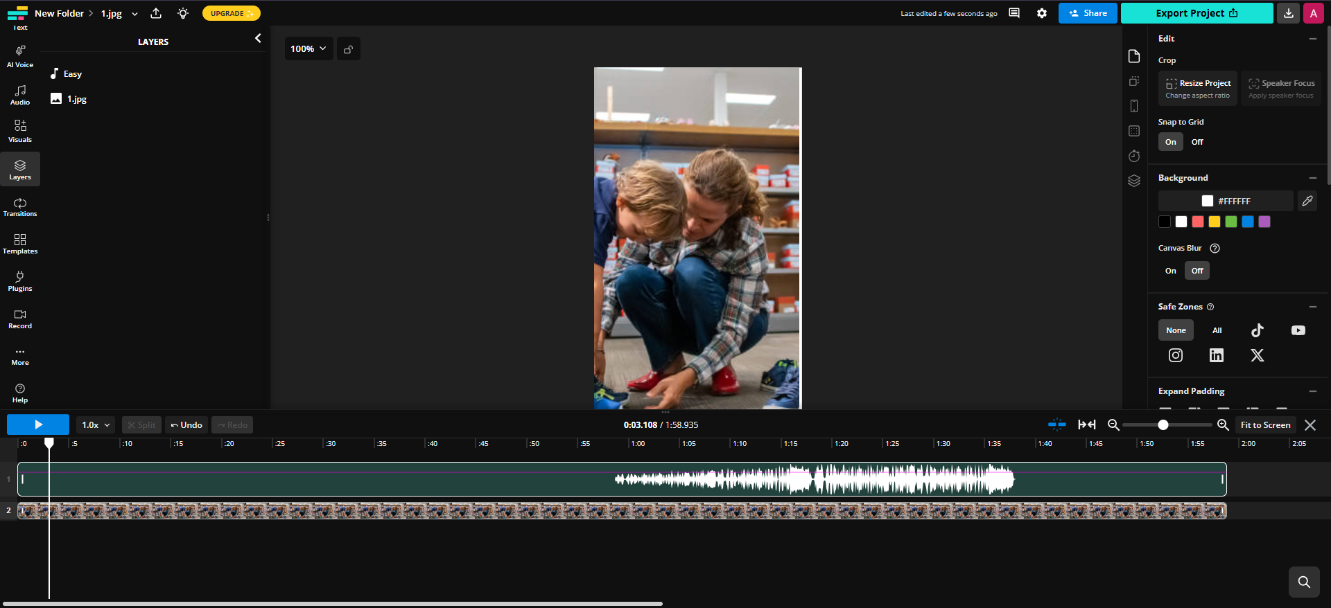 Créateur de clips ai TikTok