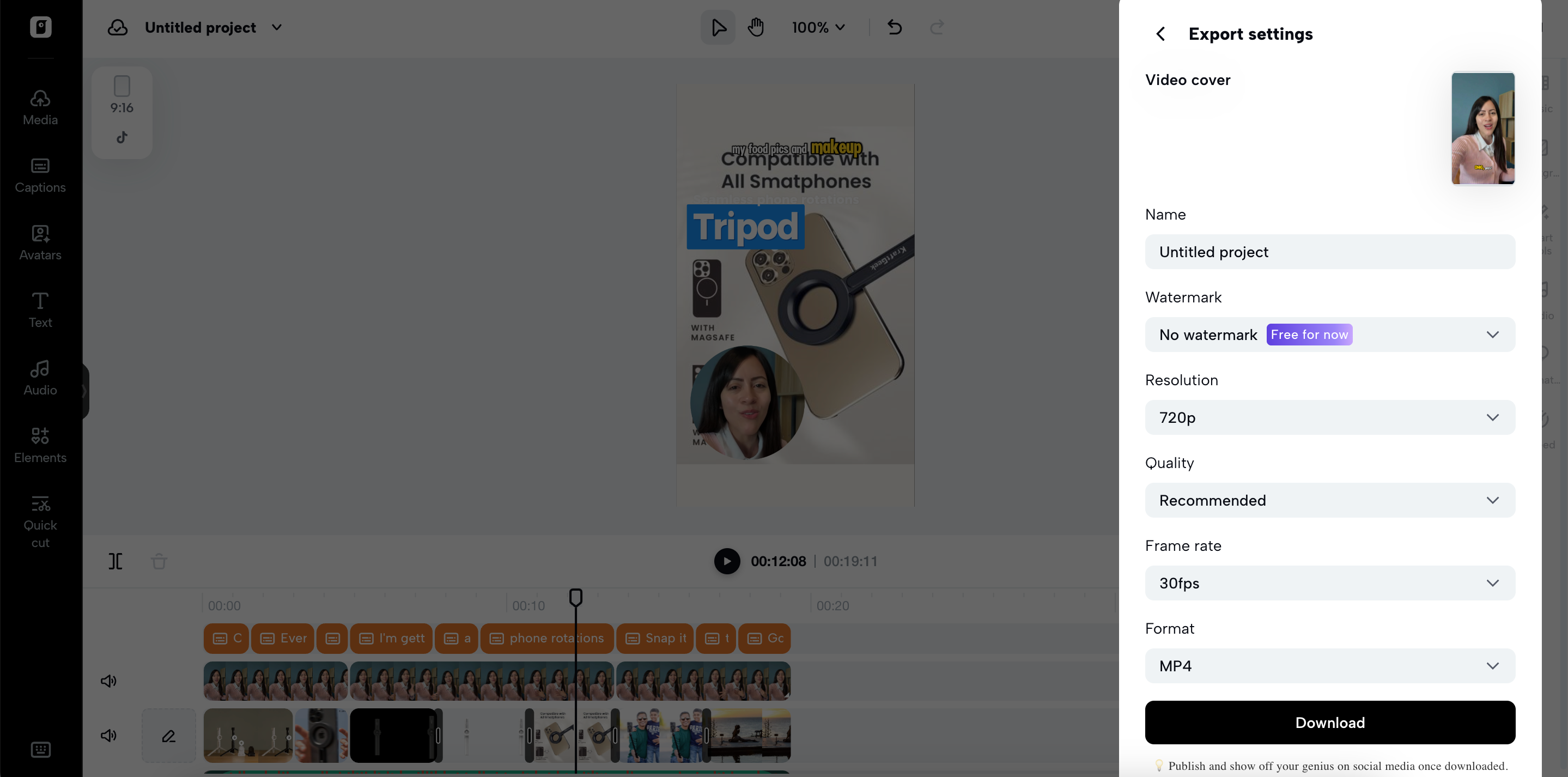 Export high-quality data