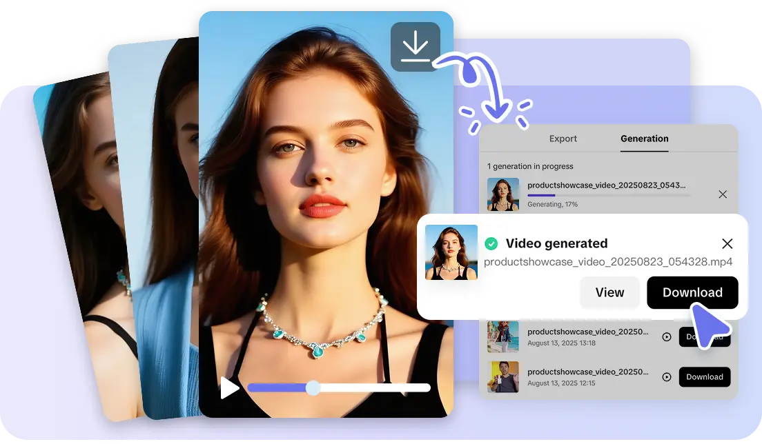 High-quality 4K resolution export for a professional look