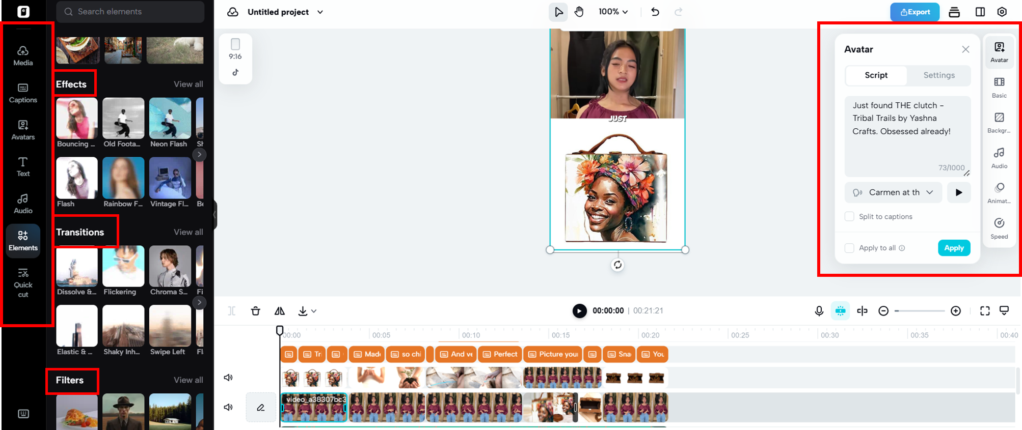 Take Advantage of Pippit's video editing tools