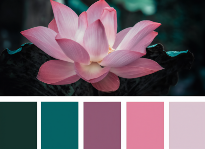 Color palette example