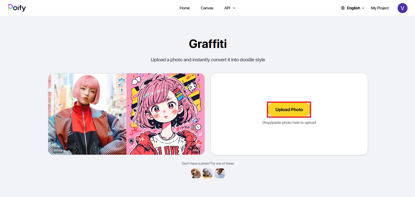 Kostenloses Poify AI-Tool