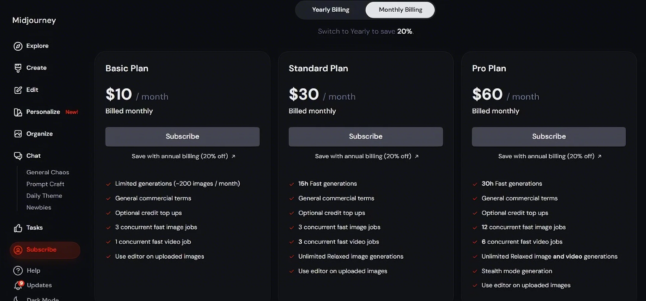 Midjourney make video