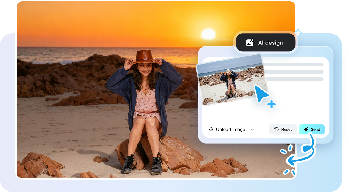 AI auto photo generation with CapCut