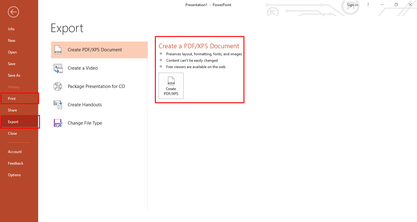 應用最終修飾來學習如何在PowerPoint中製作海報