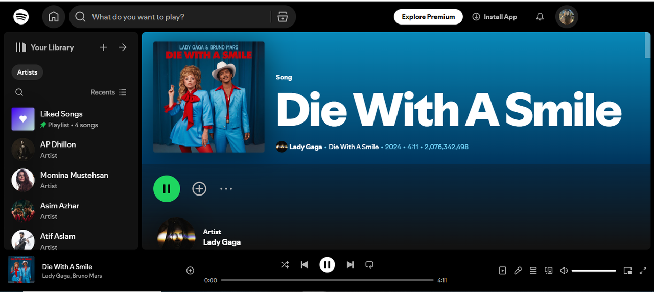 Die With a Smile