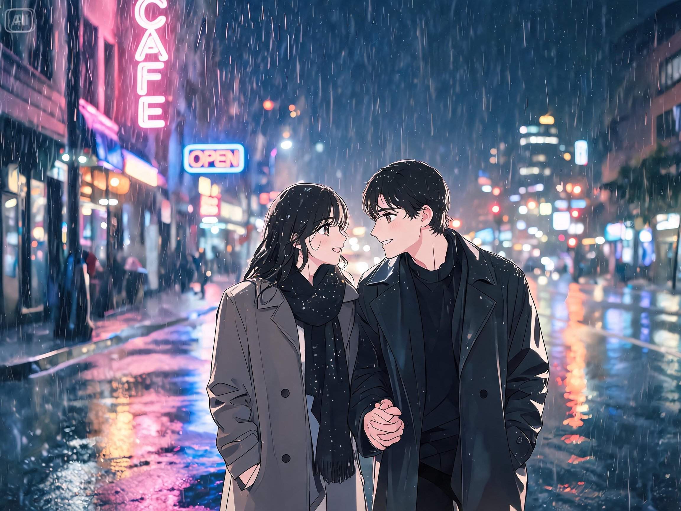 Prompt pentru portret de desene animate în stil anime
