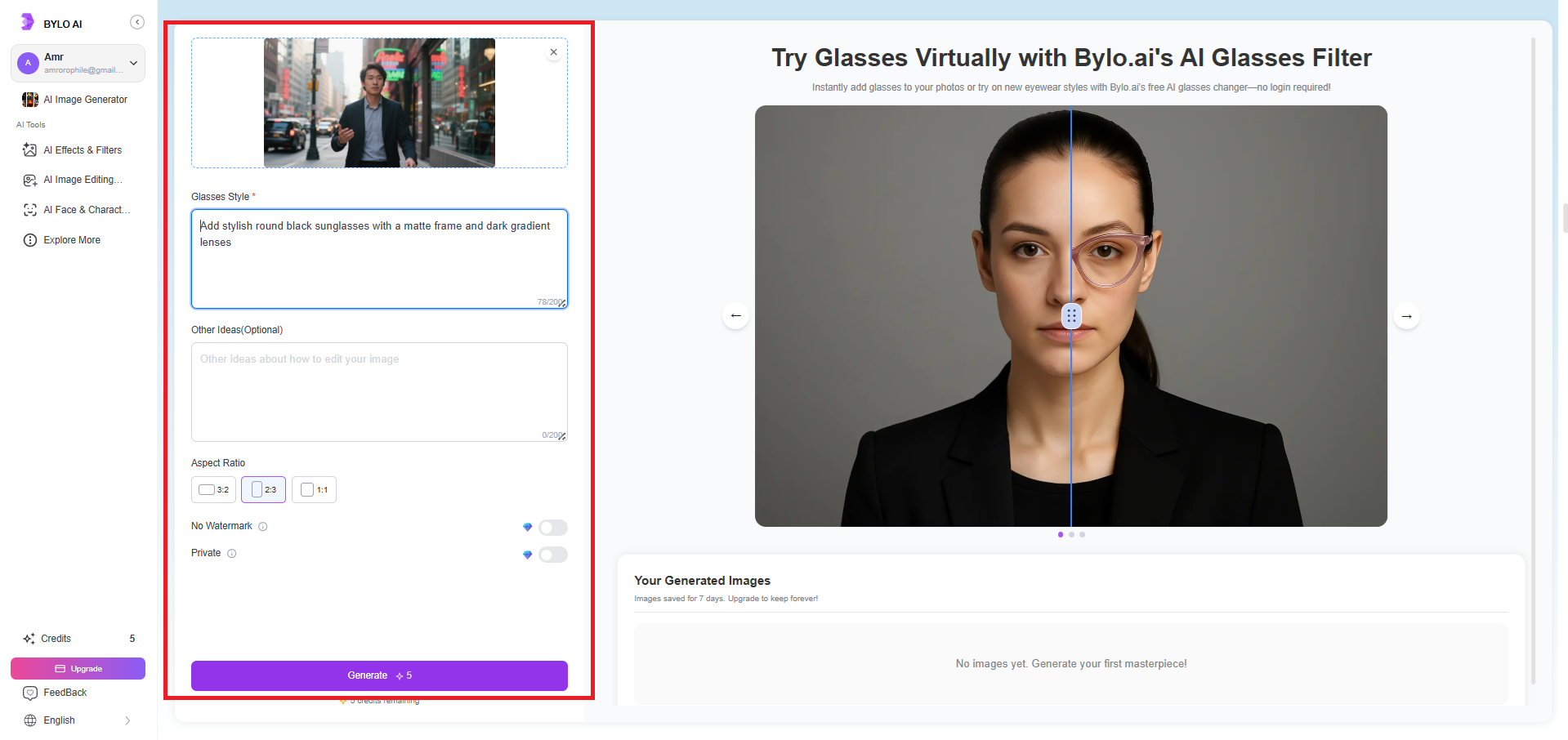 Bir fotoğraf yükleyin ve bir yönlendirme ekleyin.