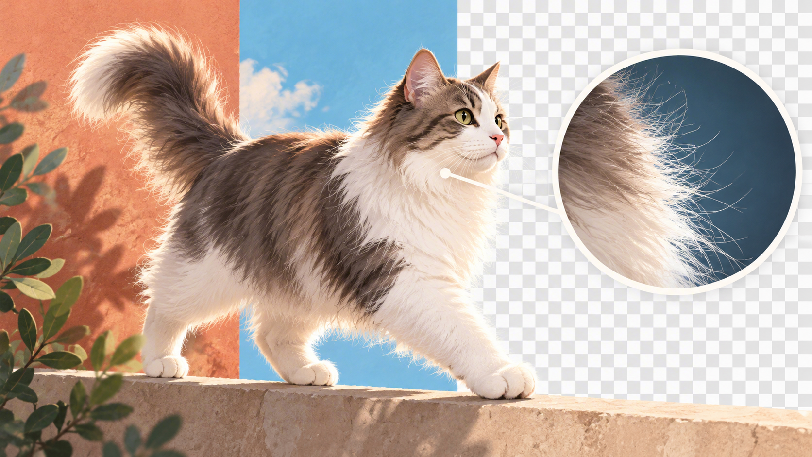 Remove Backgrounds While Preserving Hair, Fur and Fine Edges