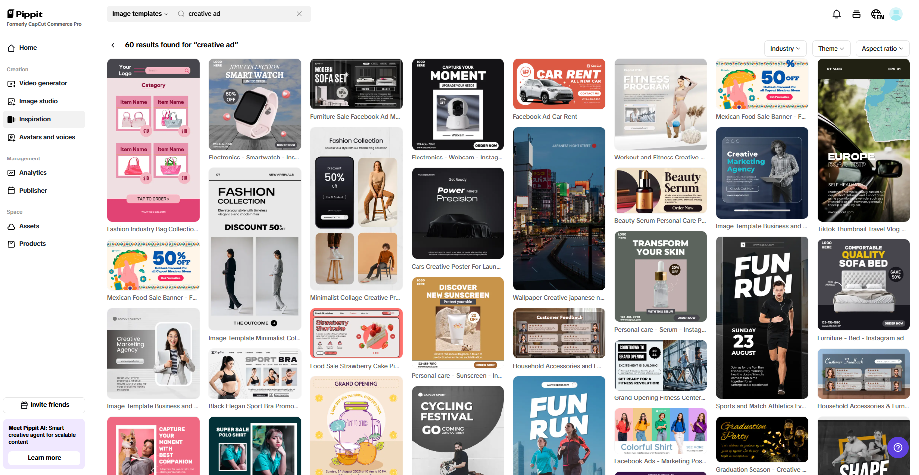 Customizable templates