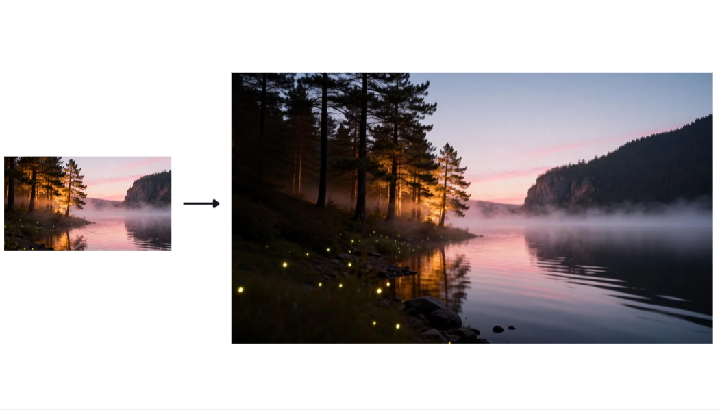 Expand feature in Dreamina