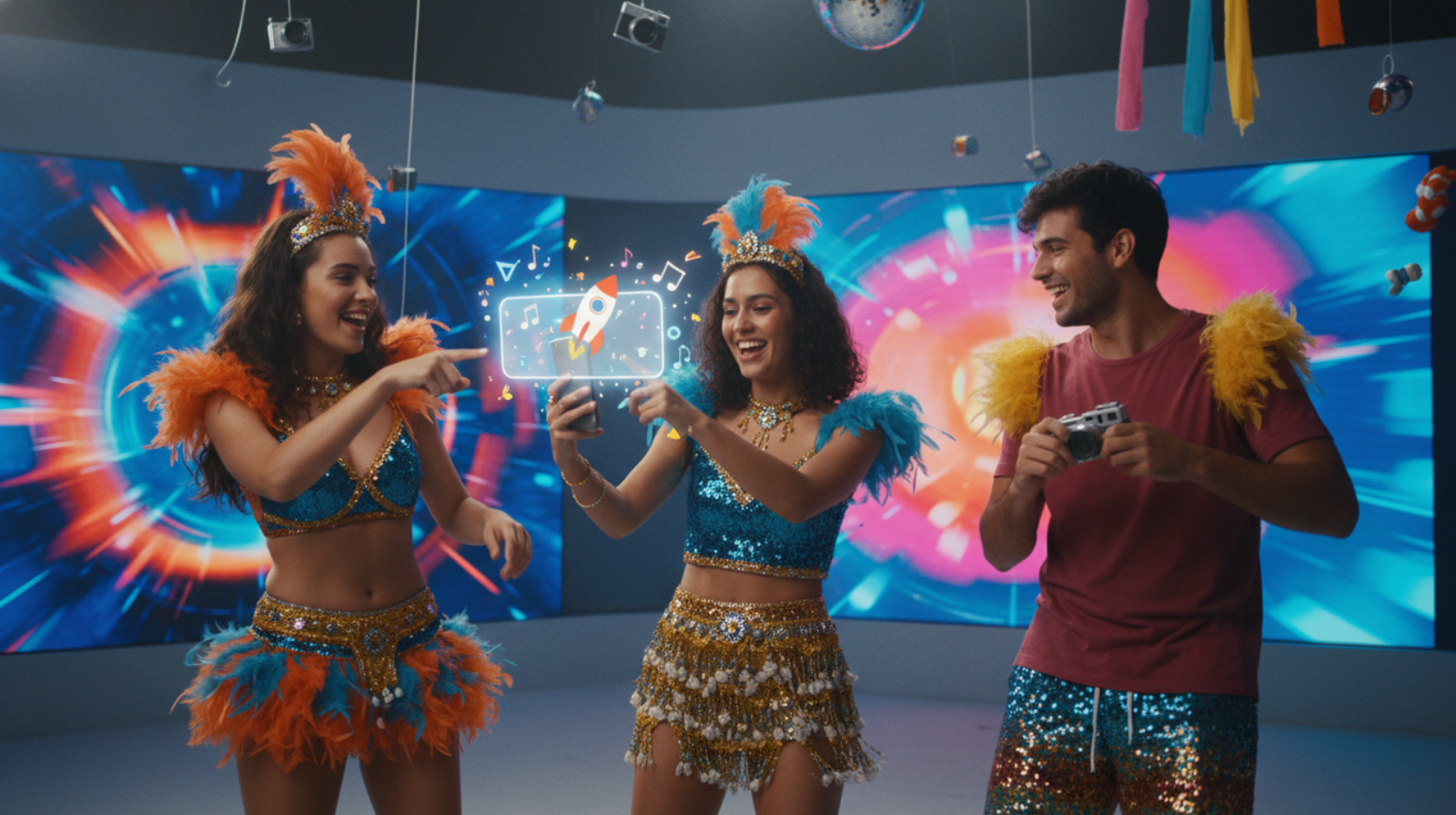 Conteúdos profissionais e interativos