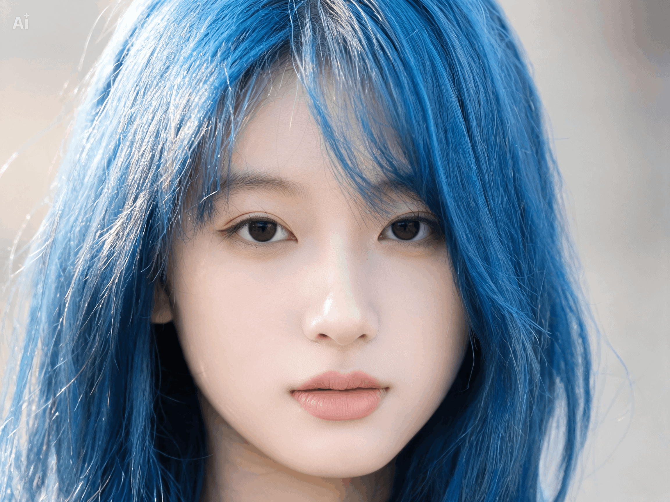 Filtro De Pelo Azul
