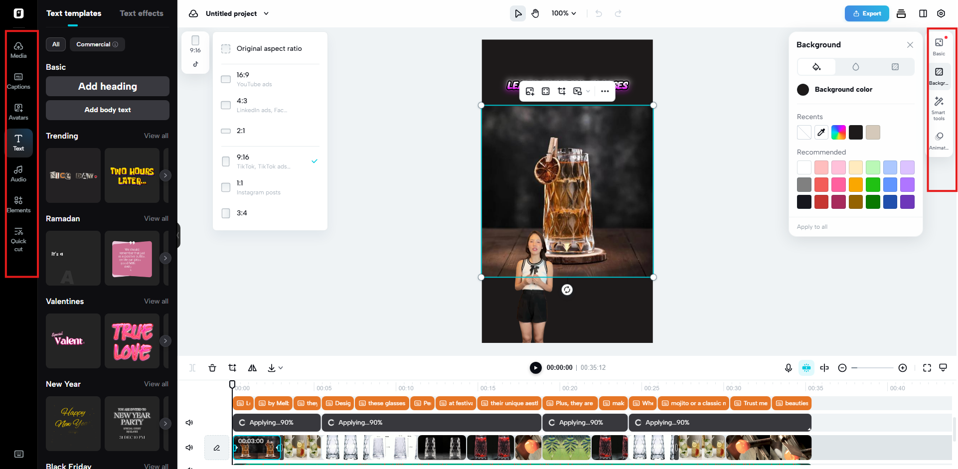 Pippit video editing tools