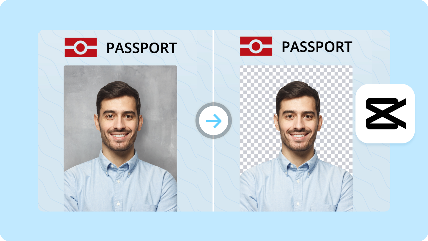 passport photo background change