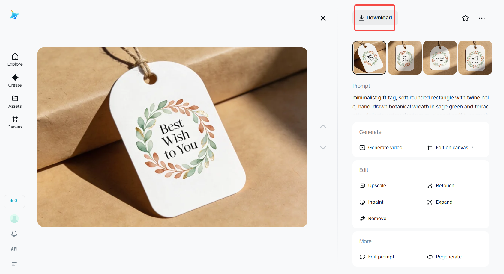 Descarcă eticheta cadou