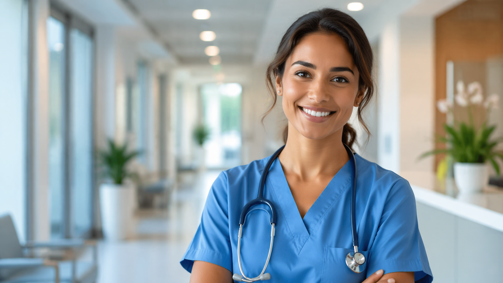 Dreamina Gemini Nurse Prompt prompt example 2: Modern Healthcare Editorial