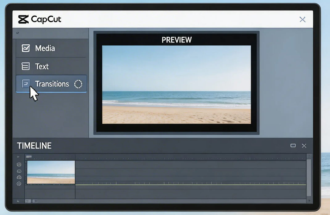 transitions lagging in CapCut
