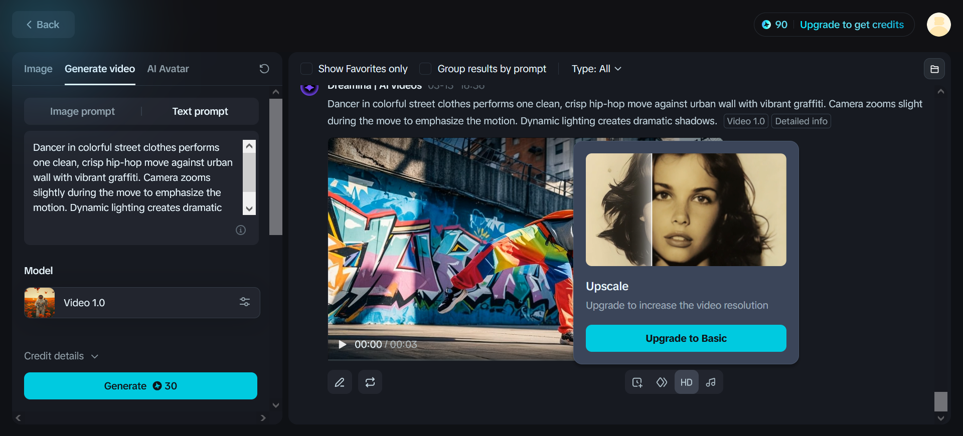 HD Upscale