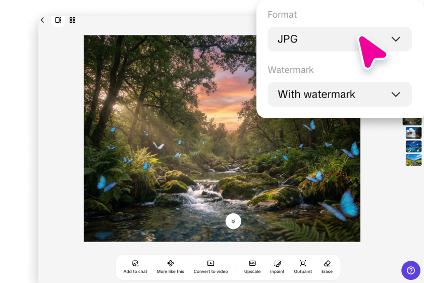 Export your image