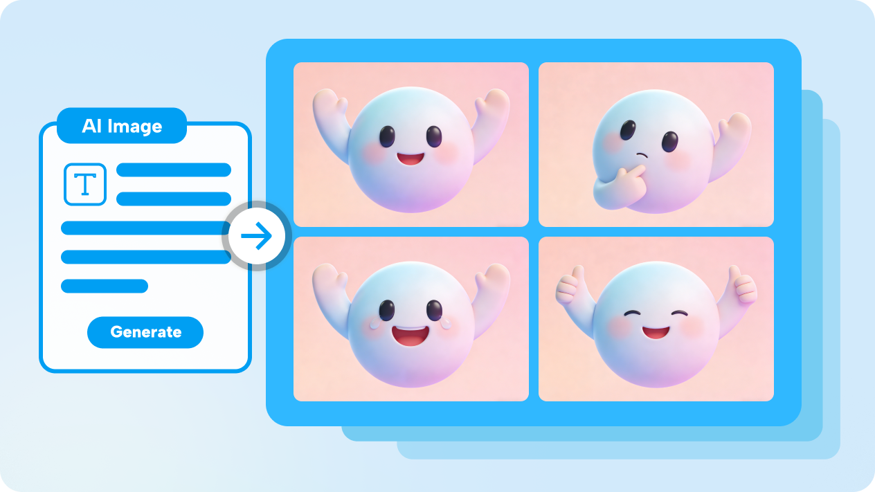 Indicaciones de texto personalizadas de emojis con de iOS
