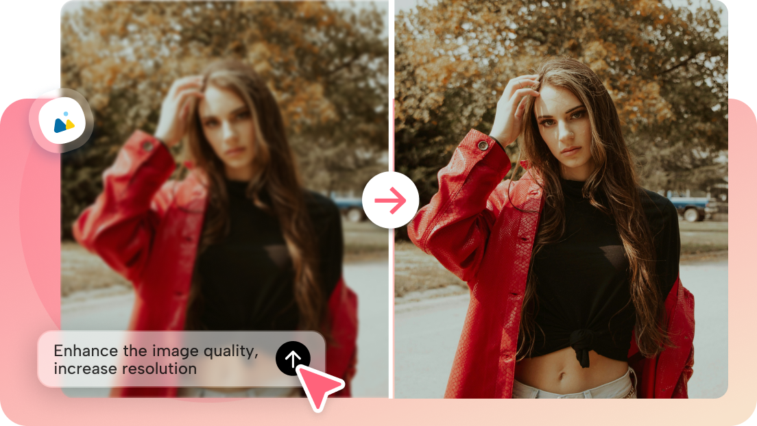 Restore HD quality with Creative upscale